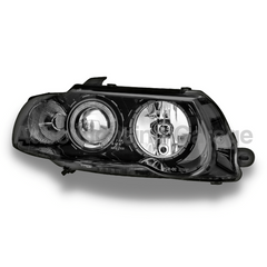 LED Angel Eye Head Lights for VX / VU Holden Commodore - Black-Auto Lighting Garage