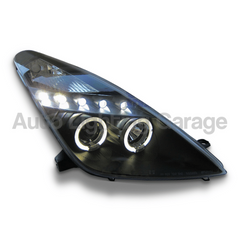 LED Angel Eye Projector Head Lights for Toyota Celica SS2 1999-2005 - Black-Auto Lighting Garage