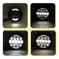 LED DRL 210W Head Lights for 60 / 70 / 73 / 75 / 78 / 79 Series Toyota Landcruiser-Auto Lighting Garage