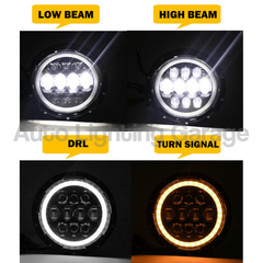 LED DRL Head Lights for Jeep Wrangler JK / TJ / CJ-Auto Lighting Garage