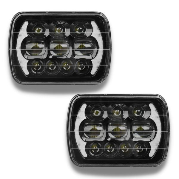 LED DRL Head Lights with Decoders for Toyota Hilux 1988-1997-Auto Lighting Garage