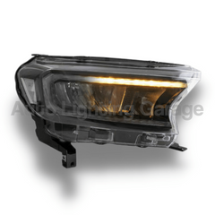 LED DRL Head Lights with Sequential Indicators for PX2 / PX3 Ford Ranger & Everest 2016-2021-Auto Lighting Garage