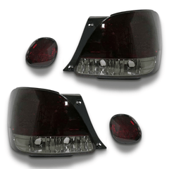 LED Tail Lights + Boot Lights with Smoked Red Lens for Lexus GS300 / GS400 1998-2005-Auto Lighting Garage