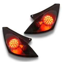 LED Tail Lights for Nissan 350Z 2003-2005 - Black Altezza Style-Auto Lighting Garage