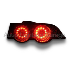 LED Tail Lights with Red/Clear Lens for Honda Integra DC5 2001-2003-Auto Lighting Garage