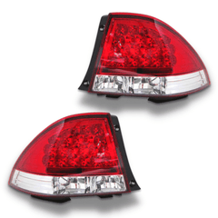 LED Tail Lights with Red/Clear Lens for Lexus IS200 / IS300 1999-2005-Auto Lighting Garage