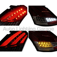 LED Tail Lights with Red/Clear Lens for Suzuki Swift 2011-2016-Auto Lighting Garage