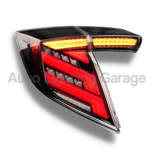 LED Tail Lights with Sequential Indicators & Clear Lens for Honda Civic FK7/FK8 Type R 2016-2021-Auto Lighting Garage