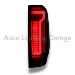 LED Tail Lights with Sequential Indicators & Smoked Black Lens for D40 Nissan Navara 2005-2016-Auto Lighting Garage