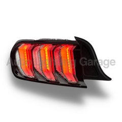 LED Tail Lights with Sequential Indicators & Smoked Black Lens for Ford Mustang FM / FN GT 2015-2020-Auto Lighting Garage