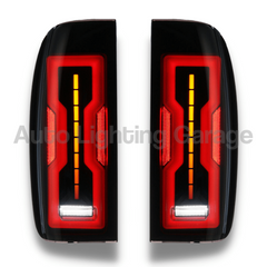 LED Tail Lights with Sequential Indicators & Smoked Black Lens for PJ / PK Ford Ranger 2007-2011-Auto Lighting Garage