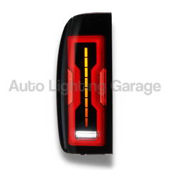 LED Tail Lights with Sequential Indicators & Smoked Black Lens for PJ / PK Ford Ranger 2007-2011-Auto Lighting Garage