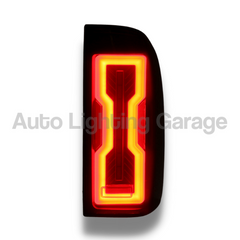 LED Tail Lights with Sequential Indicators & Smoked Black Lens for PJ / PK Ford Ranger 2007-2011-Auto Lighting Garage