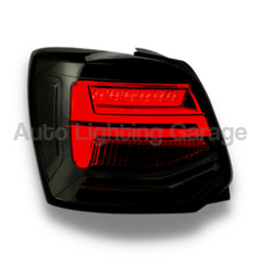 LED Tail Lights with Sequential Indicators & Smoked Black Lens for Volkswagen Polo MK5 Hatch 2011-2017-Auto Lighting Garage