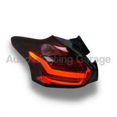 LED Tail Lights with Sequential Indicators & Smoked Red Lens for Ford Focus LZ Hatch 2015-2017-Auto Lighting Garage