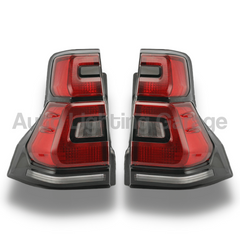 LED Tail Lights with Sequential Indicators for 150 Series Toyota Prado 2010-2016-Auto Lighting Garage