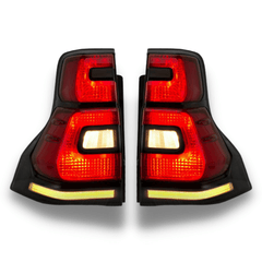 LED Tail Lights with Sequential Indicators for 150 Series Toyota Prado 2010-2016-Auto Lighting Garage