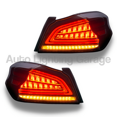 LED Tail Lights with Sequential Indicators for Subaru WRX / WRX STI 2013-2020-Auto Lighting Garage