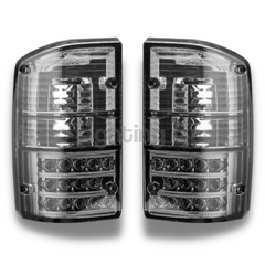 LED Tail Lights with Smoked Black Lens for GQ Nissan Patrol Wagon 1988-1997-Auto Lighting Garage