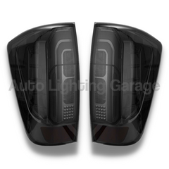 LED Tail Lights with Smoked Black Lens for NP300 D23 Nissan Navara-Auto Lighting Garage