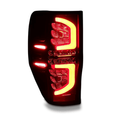 LED Tail Lights with Smoked Black Lens for PX1 / PX2 / PX3 Ford Ranger / Raptor 2012-2021-Auto Lighting Garage