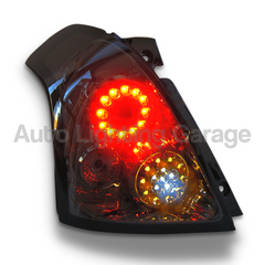 LED Tail Lights with Smoked Black Lens for Suzuki Swift 2004-2010-Auto Lighting Garage