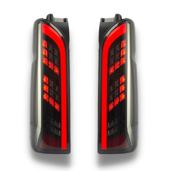 LED Tail Lights with Smoked Black Lens for Toyota Hiace 2004-2020-Auto Lighting Garage