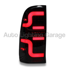 LED Tail Lights with Smoked Black Lens for Toyota Hilux SR / SR5 2005-2014-Auto Lighting Garage