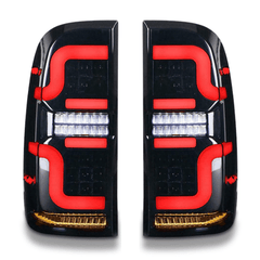 LED Tail Lights with Smoked Black Lens for Toyota Hilux SR / SR5 2005-2014-Auto Lighting Garage