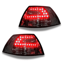 LED Tail Lights with Smoked Black Lens for VE Holden Commodore Sedan 2006-2013-Auto Lighting Garage