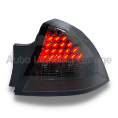 LED Tail Lights with Smoked Black Lens for VY Holden Commodore Sedan 2002-2004-Auto Lighting Garage