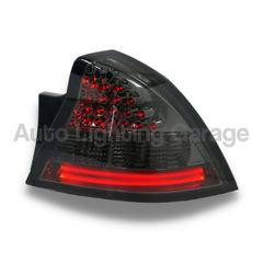 LED Tail Lights with Smoked Black Lens for VY Holden Commodore Sedan 2002-2004-Auto Lighting Garage