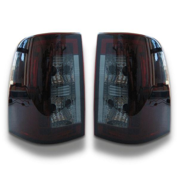 LED Tail Lights with Smoked Red Lens for FG Ford Falcon Ute 2008-2014-Auto Lighting Garage
