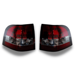 LED Tail Lights with Smoked Red Lens for VE Holden Commodore Ute 2006-2013-Auto Lighting Garage