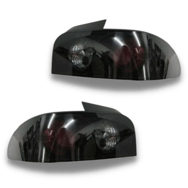 Tail Lights with Smoked Black Lens for Subaru Impreza WRX STI GC8 1992-2000 - Black Altezza Style-Auto Lighting Garage