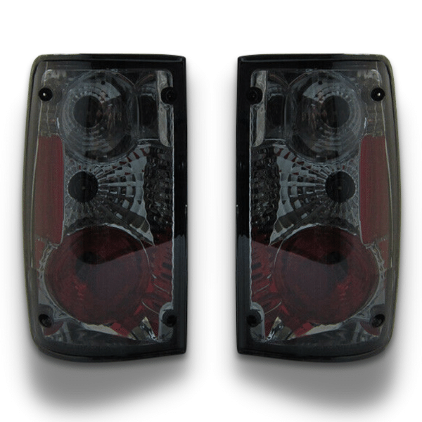 Tail Lights with Smoked Black Lens for Toyota Hilux 1989-1997 - Black Altezza Style-Auto Lighting Garage